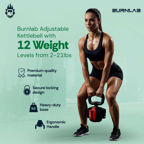 Burnlab Stack Adjustable Kettlebell