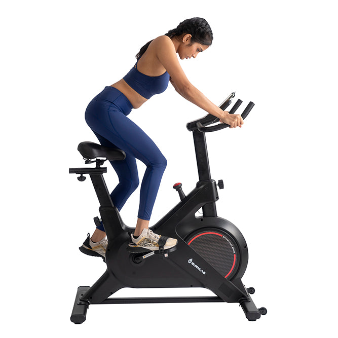 Burnlab RideMax Spin Bike - 6KG Flywheel