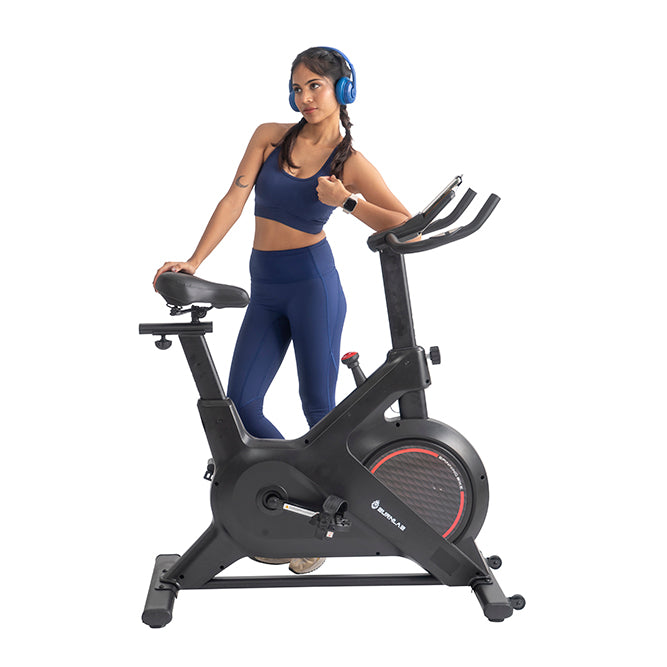 Burnlab RideMax Spin Bike - 6KG Flywheel