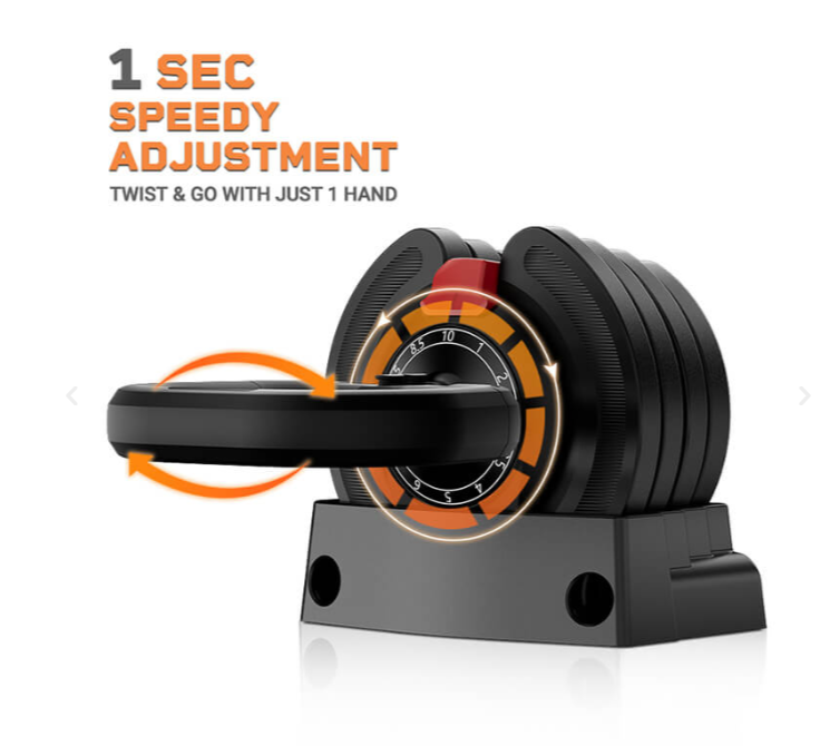 Burnlab Stack Adjustable Kettlebell