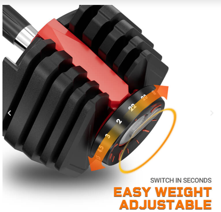 Adjustable Dumbbell - 22 kgs