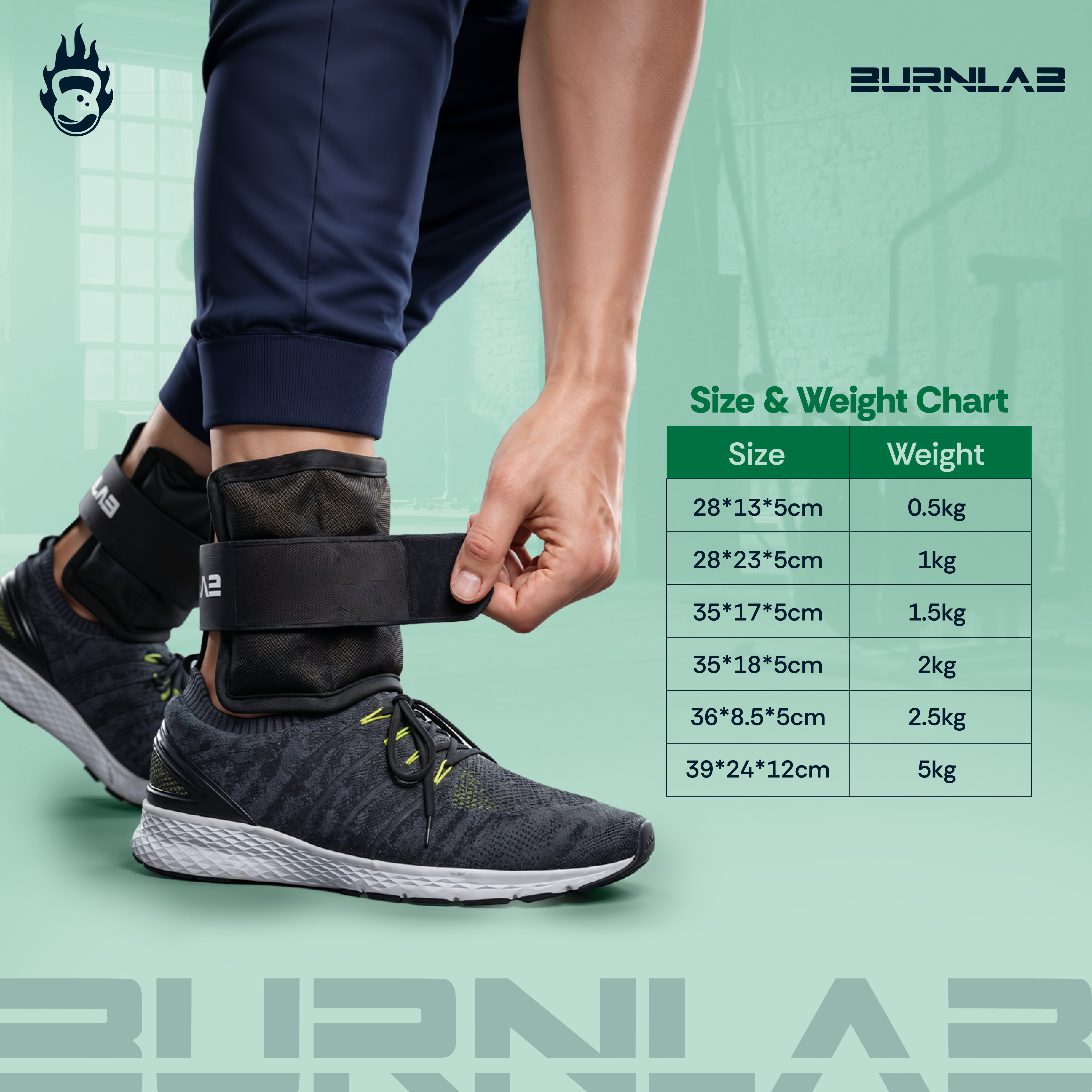 Ankle & Wrist Weight Set (P) - (Pair)