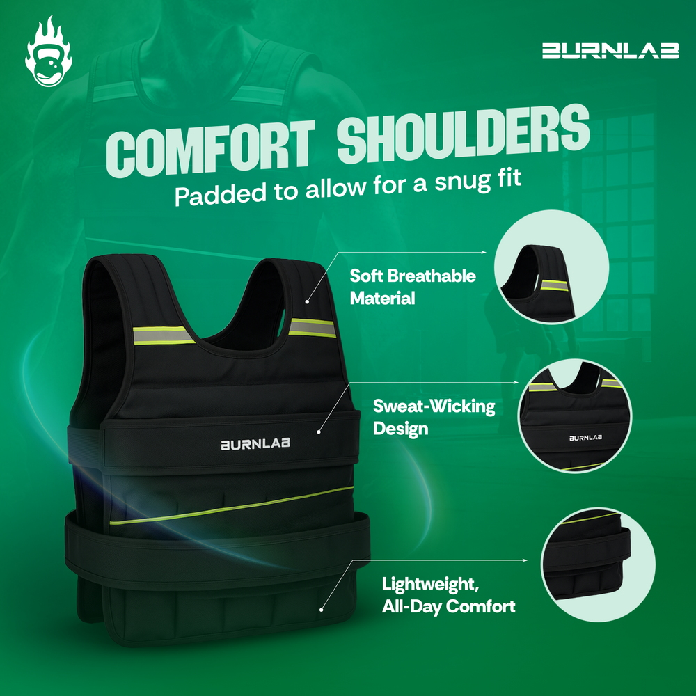 Burnlab Adjustable Weight vest Jacket