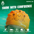 Comfort-Fit Silicone Swimming Cap for Longer Hair
