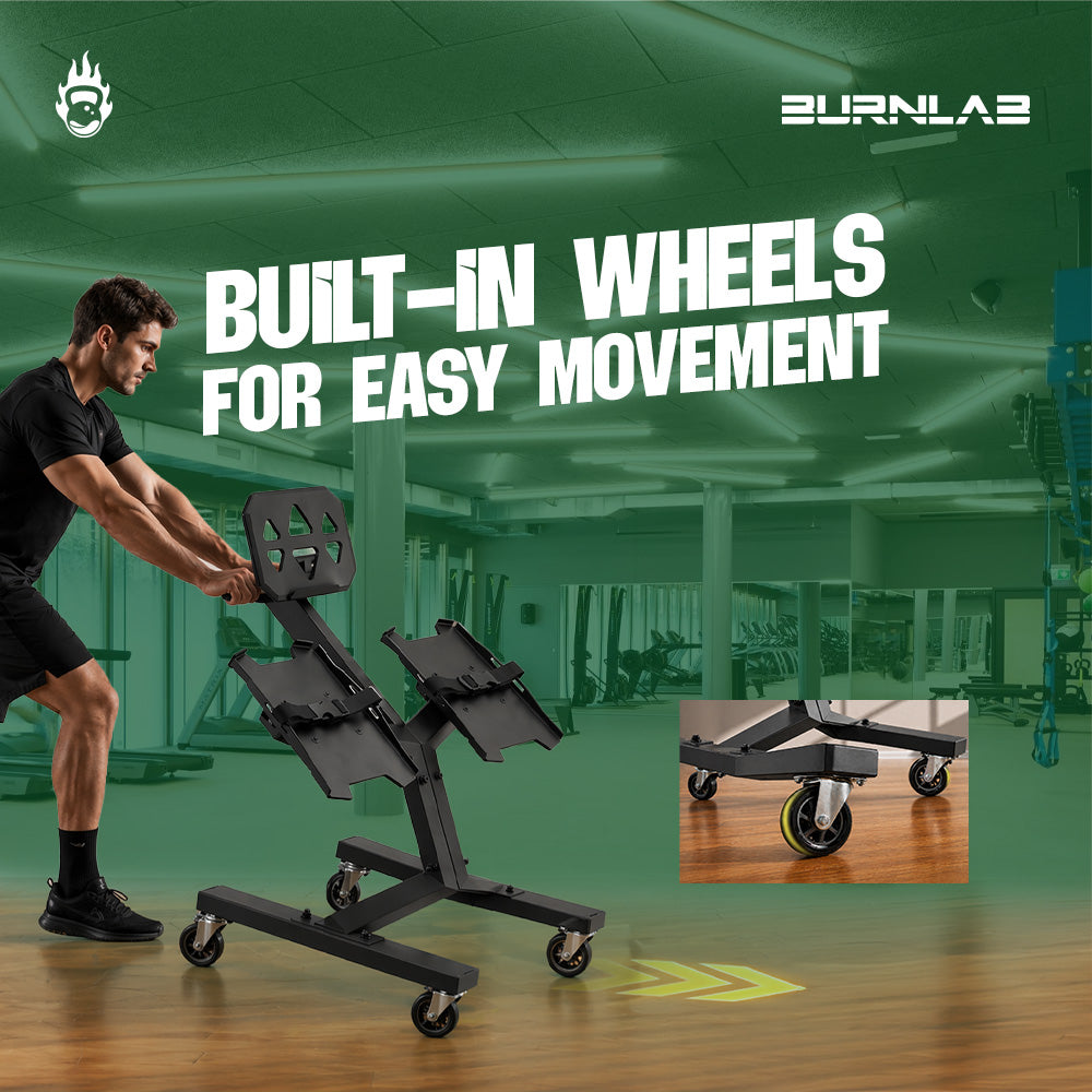 Burnlab Adjustable dumbbell Stand