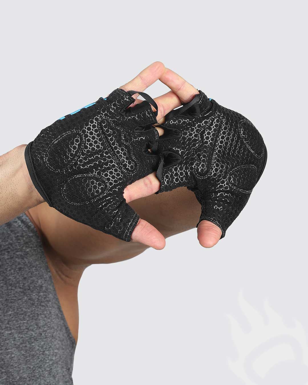 RYMNT Minimal Weight Lifting Gloves,Short Micro Workout Gloves Grip Pads  with Full Palm Protection & Extra Grip for Men Women  Weightlifting,Gym,Exercise Training Black Small (Women)/XS(Men)