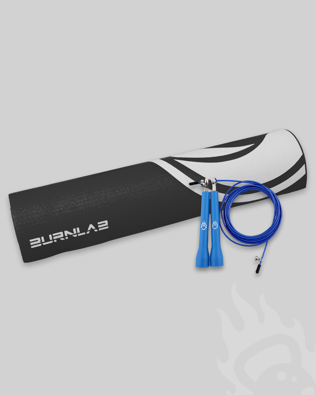 Prana Yoga Mat & PVC Skipping Rope - Burnlab.Co